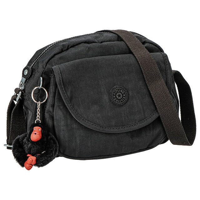 キプリング ショルダーバッグ レディース ブランド Kipling K153130DH BLACK TONAL ブラック 斜めがけ 高級 おしゃれ プレゼント 女性 実用的 かわいい