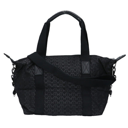 キプリング ボストンバッグ レディース ブランド Kipling アート ミニ ミニボストンバッグ 2WAY K15410-K59 Signature Emb 黒 K15410-K59