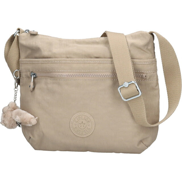 キプリング ショルダーバッグ レディース ブランド Kipling アルト ロゴ ワンポイント 無地 K19911-4PW Soft Taupe K19911-4PW