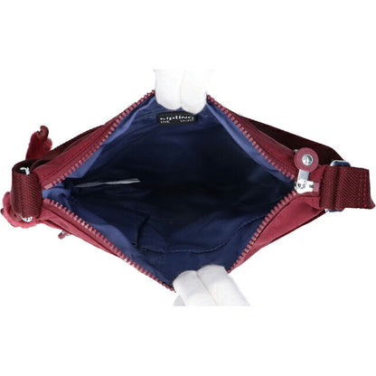 キプリング ショルダーバッグ レディース ブランド Kipling アルト ロゴ ワンポイント 無地 K19911-5FW Lounge Wine 赤 K19911-5FW
