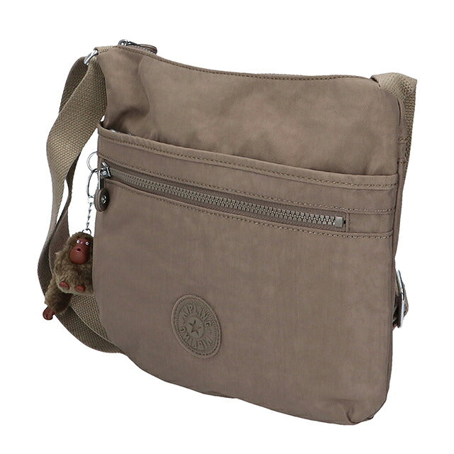 キプリング ショルダーバッグ レディース ブランド Kipling アルト ロゴ ワンポイント 無地 K19911-77W True Beige K19911-77W
