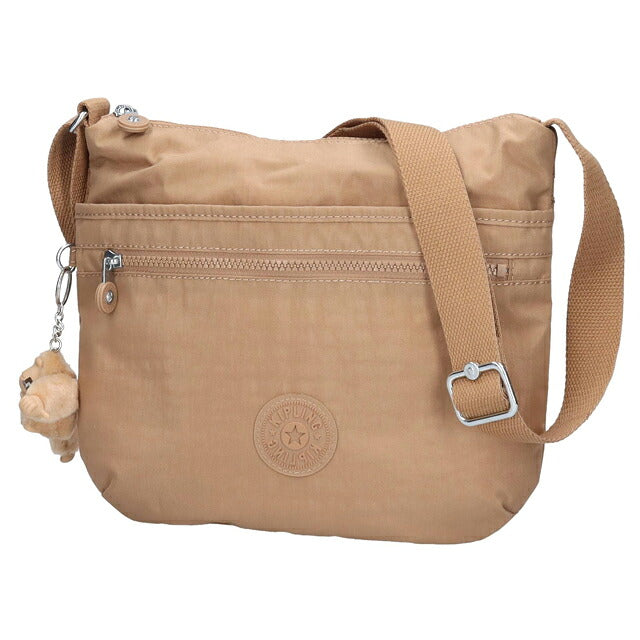 キプリング ショルダーバッグ レディース ブランド Kipling アルト ロゴ ワンポイント 無地 K19911-7CN Early Tan K19911-7CN