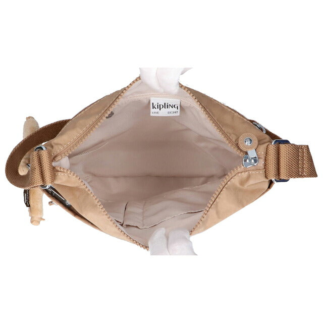 キプリング ショルダーバッグ レディース ブランド Kipling アルト ロゴ ワンポイント 無地 K19911-7CN Early Tan K19911-7CN
