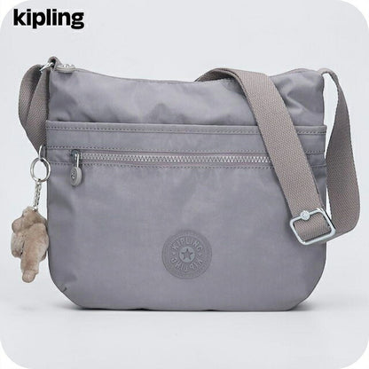 キプリング ショルダーバッグ レディース ブランド Kipling アルト ロゴ ワンポイント 無地 K19911-8DH Inviting Grey グレー K19911-8DH