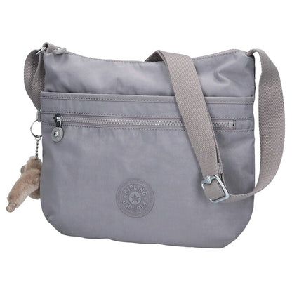 キプリング ショルダーバッグ レディース ブランド Kipling アルト ロゴ ワンポイント 無地 K19911-8DH Inviting Grey グレー K19911-8DH