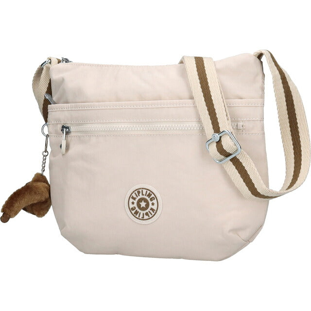 キプリング ショルダーバッグ レディース ブランド Kipling アルト ロゴ ワンポイント 無地 K19911-9LO Soft Sand K19911-9LO