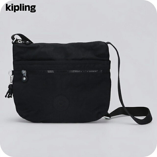 キプリング ショルダーバッグ レディース ブランド Kipling アルト ロゴ ワンポイント 無地 K19911-P39 Black Noir 黒 K19911-P39