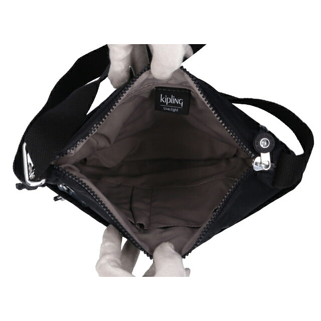 キプリング ショルダーバッグ レディース ブランド Kipling アルト ロゴ ワンポイント 無地 K19911-P39 Black Noir 黒 K19911-P39