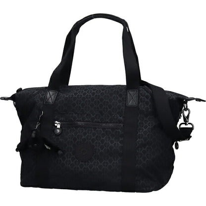 キプリング ボストンバッグ レディース ブランド Kipling アート 2WAY K21091-K59 Signature Emb 黒 K21091-K59