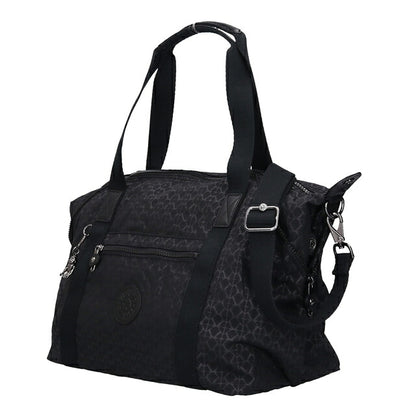 キプリング ボストンバッグ レディース ブランド Kipling アート 2WAY K21091-K59 Signature Emb 黒 K21091-K59