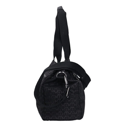 キプリング ハンドバッグ レディース ブランド Kipling エリシア ロゴ ワンポイント 総柄 2WAY K43793-K59 Signature Emb 黒 K43793-K59