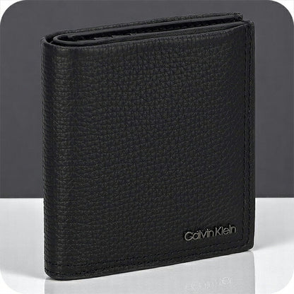 カルバンクライン 三つ折り財布 メンズ ブランド Calvin Klein K50K509624 ブラック K50K509624-BAX