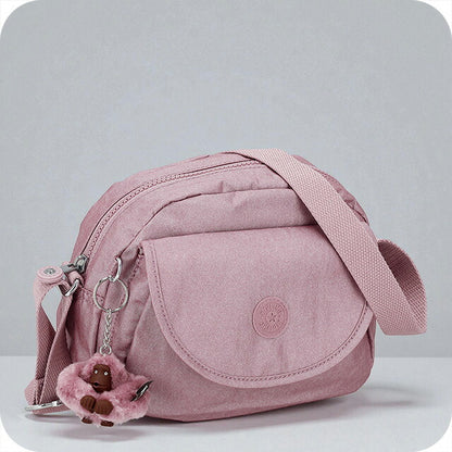 キプリング ショルダーバッグ レディース ブランド Kipling K701209GL BERRY GLOW MET ピンク 斜めがけ 高級 おしゃれ プレゼント 女性 実用的 かわいい
