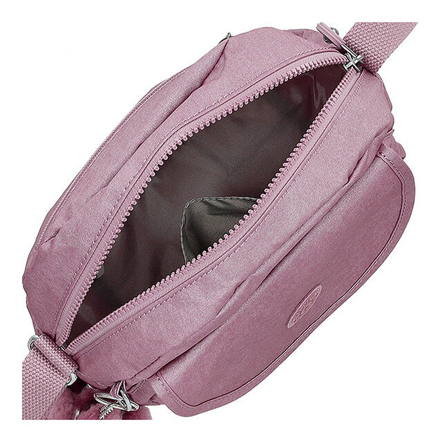 キプリング ショルダーバッグ レディース ブランド Kipling K701209GL BERRY GLOW MET ピンク 斜めがけ 高級 おしゃれ プレゼント 女性 実用的 かわいい