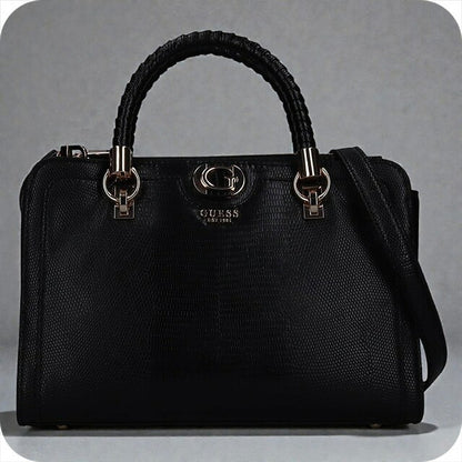 Guess 手提包女装品牌 GUESS 2WAY KG953106 黑色包 KG953106-BK