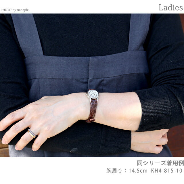 公民Regno Eco Drive太阳能女子表带KH4-815-10观看品牌KH4-815-10