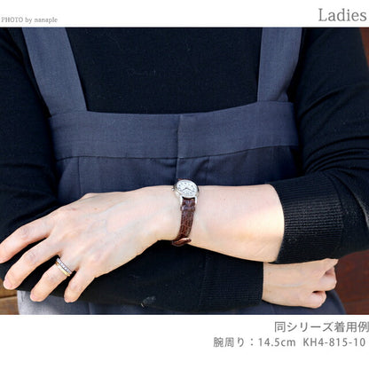 公民Regno Eco Drive太阳能女子表带KH4-815-10观看品牌KH4-815-10