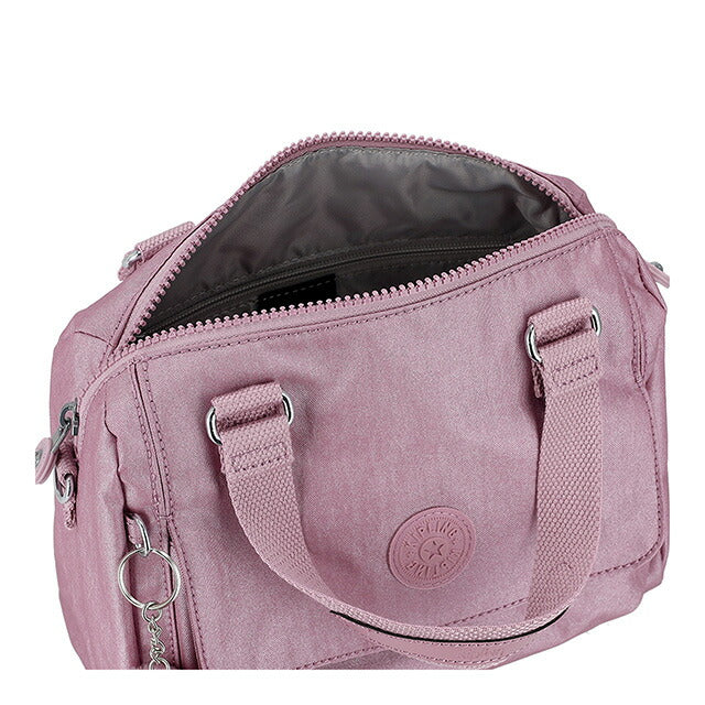キプリング ハンドバッグ レディース ブランド Kipling KI01029GL BERRY GLOW MET ピンク 軽量 小さめ 手提げ 高級 おしゃれ プレゼント 女性 実用的 かわいい