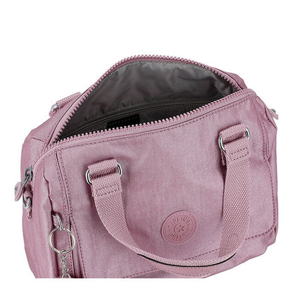 キプリング ハンドバッグ レディース ブランド Kipling KI01029GL BERRY GLOW MET ピンク 軽量 小さめ 手提げ 高級 おしゃれ プレゼント 女性 実用的 かわいい