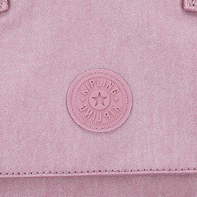 キプリング ハンドバッグ レディース ブランド Kipling KI01029GL BERRY GLOW MET ピンク 軽量 小さめ 手提げ 高級 おしゃれ プレゼント 女性 実用的 かわいい