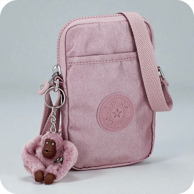 キプリング ショルダーバッグ レディース ブランド Kipling KI02729GL BERRY GLOW MET ピンク 斜めがけ 高級 おしゃれ プレゼント 女性 実用的 かわいい