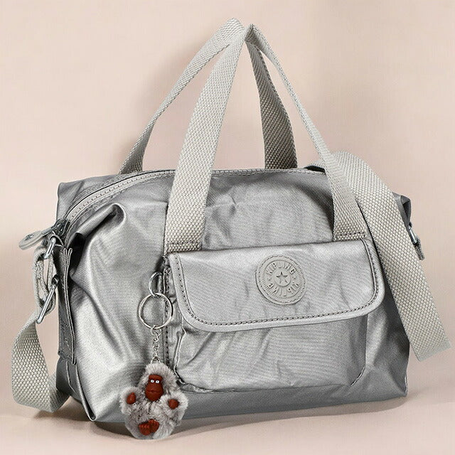 キプリング ハンドバッグ レディース ブランド Kipling KI07430GA スムースシルバー KI07430GA