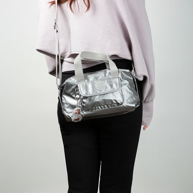 キプリング ハンドバッグ レディース ブランド Kipling KI07430GA スムースシルバー KI07430GA