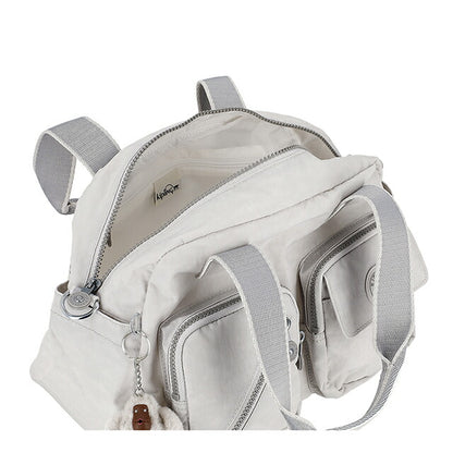 キプリング ショルダーバッグ レディース ブランド Kipling CHINA KI25000NR COOL FOG ライトグレー 斜めがけ 高級 おしゃれ プレゼント 女性 実用的 かわいい