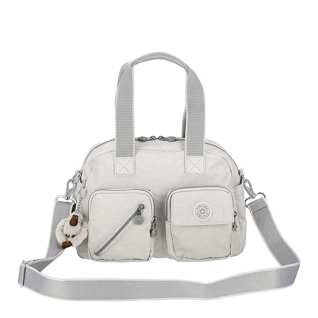 キプリング ショルダーバッグ レディース ブランド Kipling CHINA KI25000NR COOL FOG ライトグレー 斜めがけ 高級 おしゃれ プレゼント 女性 実用的 かわいい