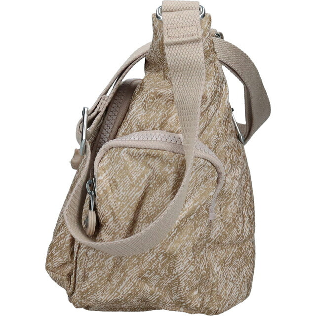 キプリング ショルダーバッグ レディース ブランド Kipling ギャビー S ロゴ ワンポイント 総柄 KI2532-1KG Brush Of Gold KI2532-1KG