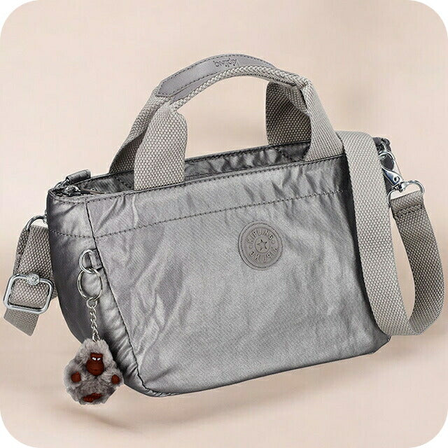 キプリング ハンドバッグ レディース ブランド Kipling KI26980GA スムースシルバー KI26980GA