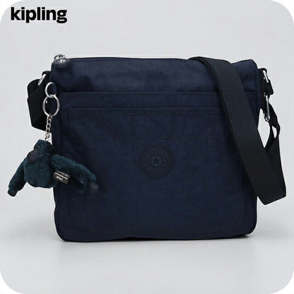 キプリング ショルダーバッグ レディース ブランド Kipling セバスチャン ロゴ ワンポイント 無地 KI2846-96V Blue Bleu 2 KI2846-96V