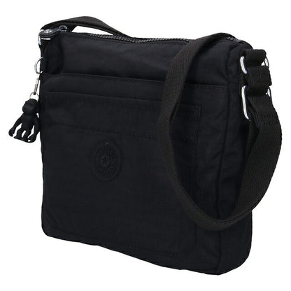 キプリング ショルダーバッグ レディース ブランド Kipling セバスチャン ロゴ ワンポイント 無地 KI2846-P39 Black Noir 黒 KI2846-P39