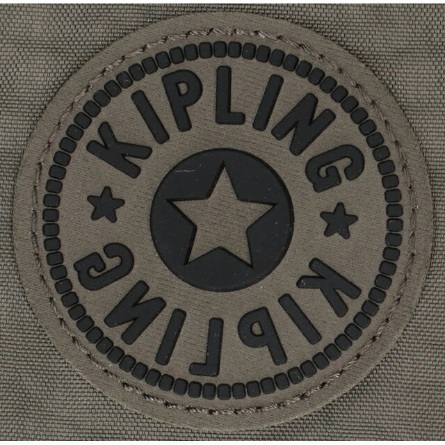 キプリング ショルダーバッグ レディース ブランド Kipling ガンネ ロゴ ワンポイント 無地 KI3244-88D Green Moss 緑 KI3244-88D