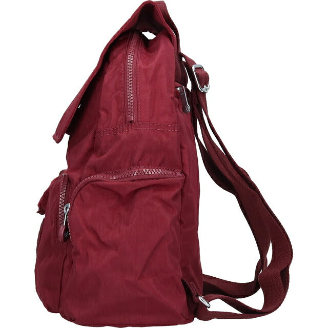 キプリング リュック レディース ブランド Kipling シティジップ S バックパック リュックサック スクールバッグ  KI3523-5FW Lounge Wine KI3523-5FW