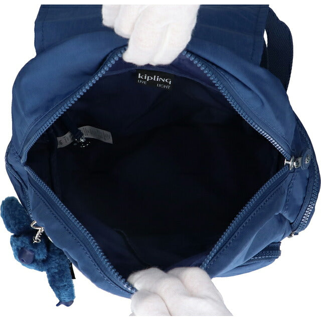 キプリング リュック レディース ブランド Kipling シティジップ S バックパック リュックサック スクールバッグ  KI3523-5PZ Casual Blue KI3523-5PZ