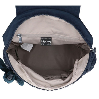 キプリング リュック レディース ブランド Kipling シティジップ S バックパック リュックサック スクールバッグ  KI3523-96V Blue Bleu 2 KI3523-96V