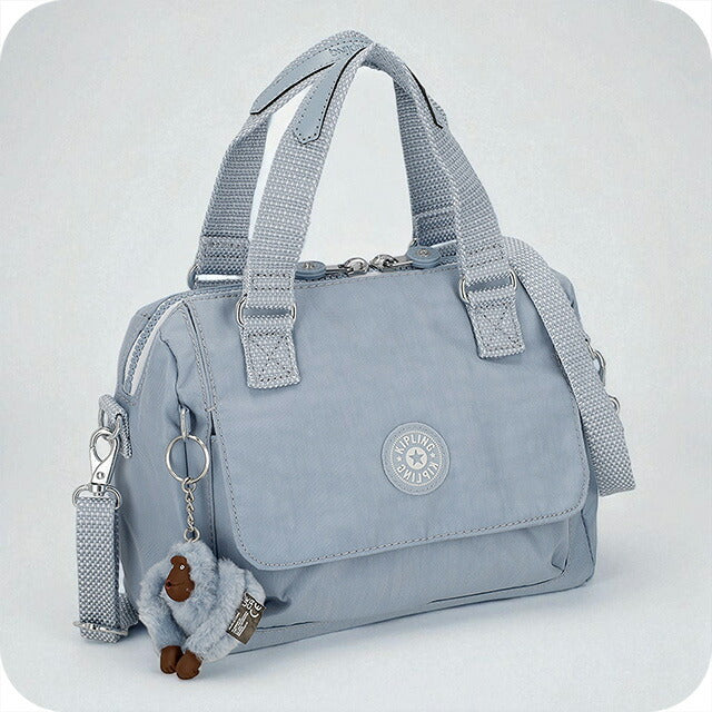 キプリング ハンドバッグ レディース ブランド Kipling KI36471QR ROBINS EGG ライトブルー 軽量 小さめ 手提げ 高級 おしゃれ プレゼント 女性 実用的 かわいい
