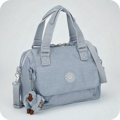 キプリング ハンドバッグ レディース ブランド Kipling KI36471QR ROBINS EGG ライトブルー 軽量 小さめ 手提げ 高級 おしゃれ プレゼント 女性 実用的 かわいい
