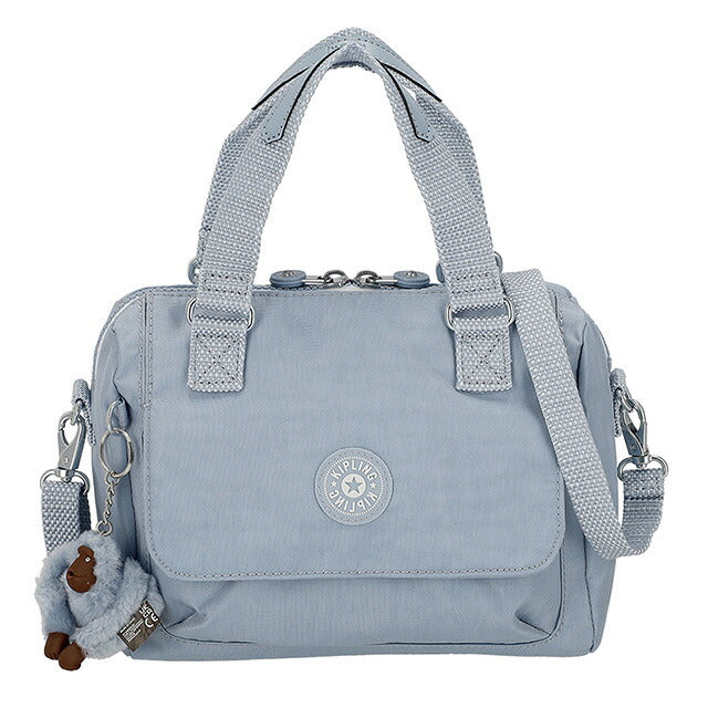 キプリング ハンドバッグ レディース ブランド Kipling KI36471QR ROBINS EGG ライトブルー 軽量 小さめ 手提げ 高級 おしゃれ プレゼント 女性 実用的 かわいい