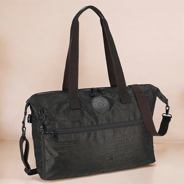 キプリング トートバッグ レディース ブランド Kipling KI3654X23 アーバンブラックジャカード KI3654X23