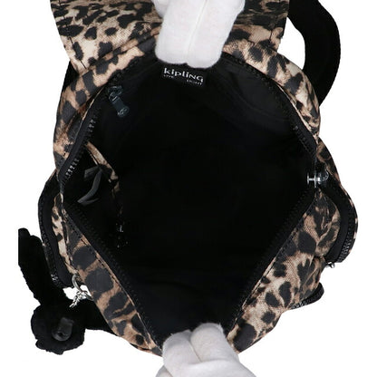 キプリング リュック レディース ブランド Kipling シティジップ ミニ バックパック リュックサック スクールバッグ  KI3735-6JP Wild Leopard KI3735-6JP