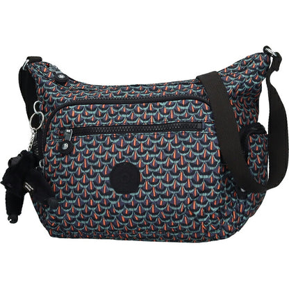 キプリング ショルダーバッグ レディース ブランド Kipling ギャビー S ロゴ ワンポイント 総柄 KI3759-7FP Geo Feather KI3759-7FP
