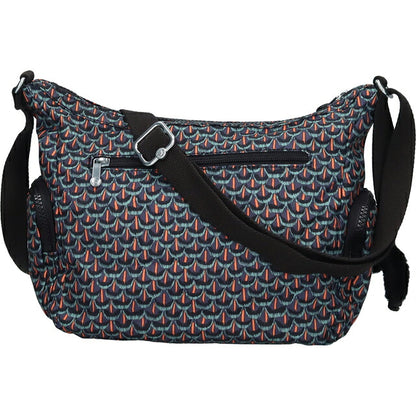 キプリング ショルダーバッグ レディース ブランド Kipling ギャビー S ロゴ ワンポイント 総柄 KI3759-7FP Geo Feather KI3759-7FP