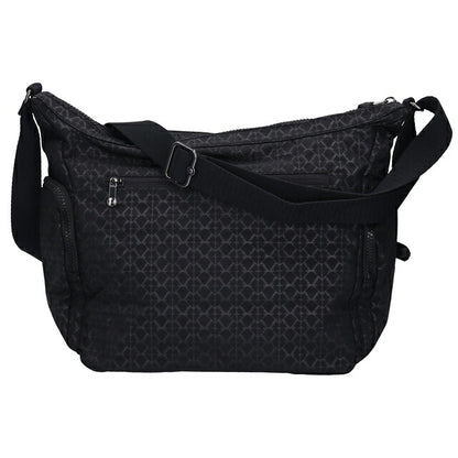 キプリング ショルダーバッグ レディース ブランド Kipling ガブ ロゴ ワンポイント 総柄 KI3945-K59 Signature Emb 黒 KI3945-K59