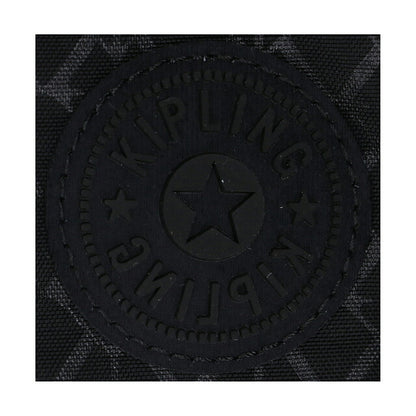 キプリング ショルダーバッグ レディース ブランド Kipling ガブ ロゴ ワンポイント 総柄 KI3945-K59 Signature Emb 黒 KI3945-K59