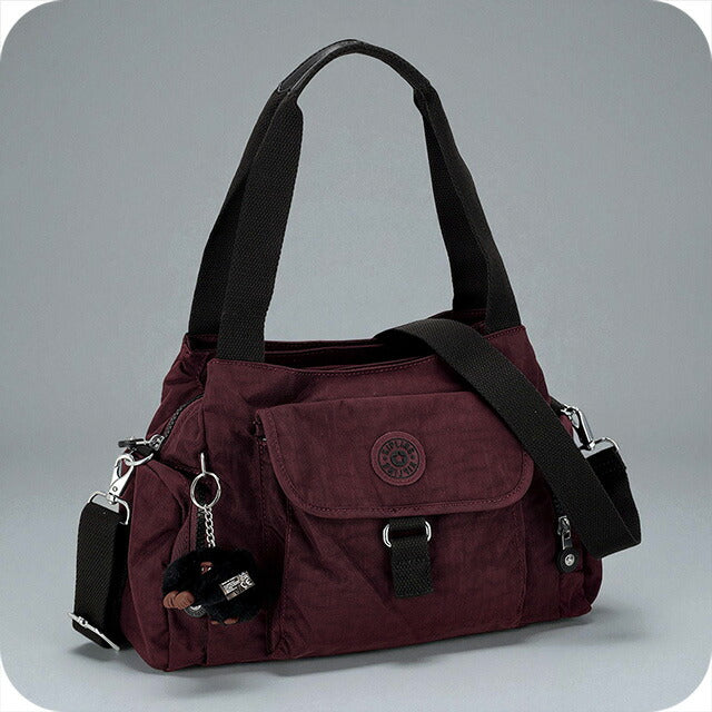 キプリング ハンドバッグ レディース ブランド Kipling KI41891QG MULBERRY MOCHA ボルドー 軽量 小さめ 手提げ 高級 おしゃれ プレゼント 女性 実用的 かわいい