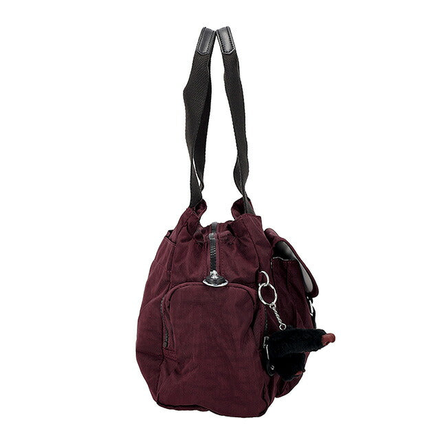 キプリング ハンドバッグ レディース ブランド Kipling KI41891QG MULBERRY MOCHA ボルドー 軽量 小さめ 手提げ 高級 おしゃれ プレゼント 女性 実用的 かわいい