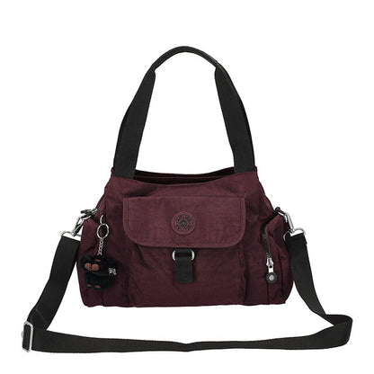 キプリング ハンドバッグ レディース ブランド Kipling KI41891QG MULBERRY MOCHA ボルドー 軽量 小さめ 手提げ 高級 おしゃれ プレゼント 女性 実用的 かわいい