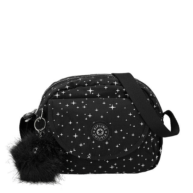 キプリング ショルダーバッグ レディース ブランド Kipling KI43241OM COSMIC TWILIGHT ブラック 斜めがけ 高級 おしゃれ プレゼント 女性 実用的 かわいい